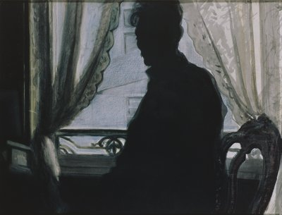 Silueta del artista de Leon Spilliaert