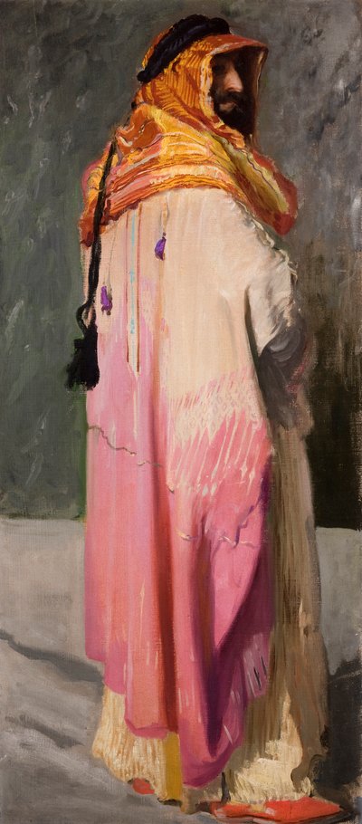 Retrato de Feliks Jasieński vestido de beduino de Leon Wyczolkowski