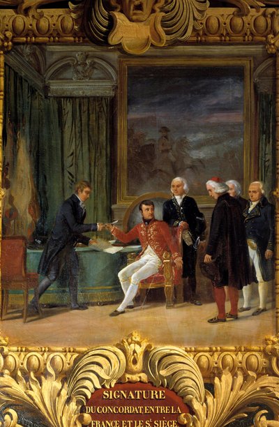 Firma del Concordato entre Francia y la Santa Sede, 16 de julio de Leon de Lestang Parade