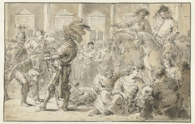 Milicia de Delft de Leonaert Bramer