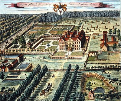 Oxen Heath grabado por Johannes Kip (c.1652-1722) de Leonard (after) Knyff
