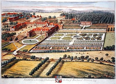 Southwick en el condado de Southampton grabado por Johannes Kip (c.1652-1722) de Leonard (after) Knyff