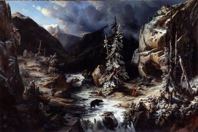 Vista tomada en el camino hacia la Maladeta de Leonard Alexis Dalige de Fontenay