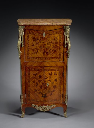 Secretario con tapa abatible, c.1765-1775 de Leonard Boudin