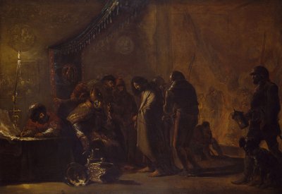 Cristo ante Caifás, 1640-1645 de Leonard Bramer