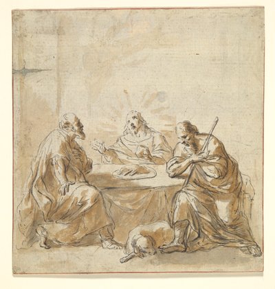Cena en Emaús de Leonard Bramer