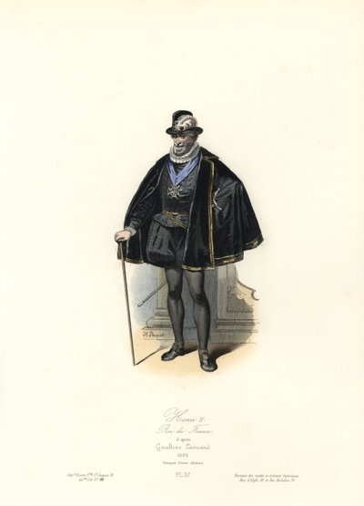 Rey Enrique IV de Francia de Leonard Gaultier