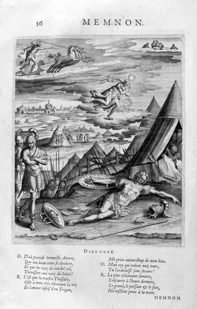 Memnón, 1615 de Leonard Gaultier