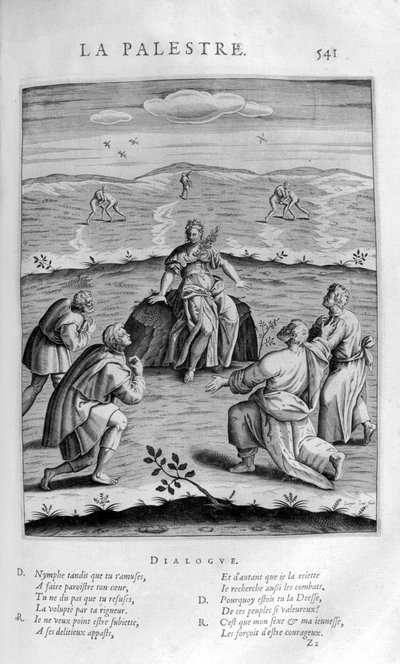 La Palestre, 1615 de Leonard Gaultier