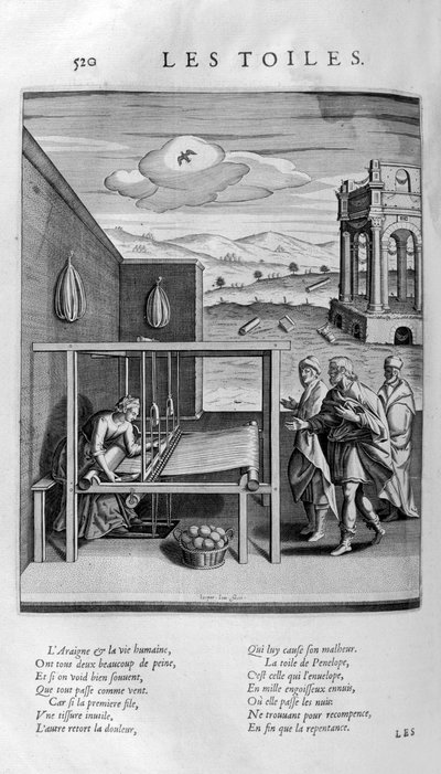 Tejedor, 1615 de Leonard Gaultier