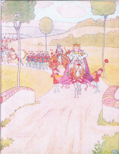 Todos los caballos del rey y todos los hombres del rey, no pudieron volver a juntar a Humpty de Leonard Leslie Brooke