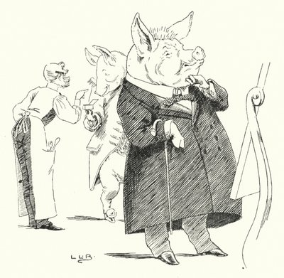 Barbero, barbero, afeita un cerdo; ¿cuántos pelos harán una peluca? de Leonard Leslie Brooke