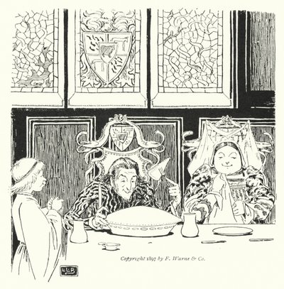 Jack Sprat no podía comer grasa, su esposa no podía comer magro de Leonard Leslie Brooke