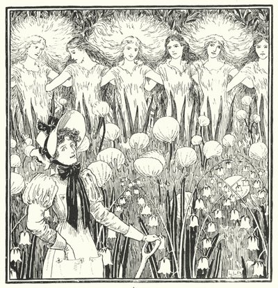 Señora Mary, bastante contraria, ¿cómo crece tu jardín? de Leonard Leslie Brooke