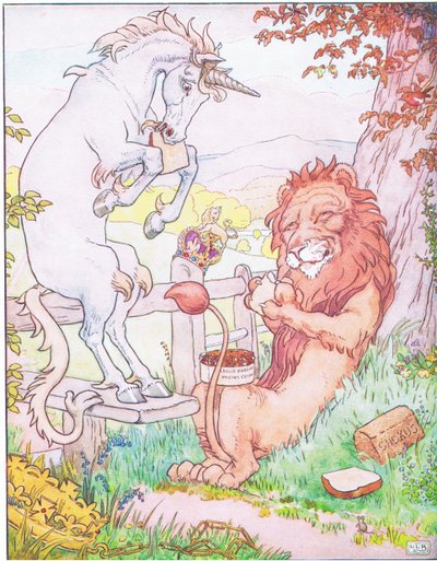 Algunos les dieron pan blanco y otros les dieron pan moreno de Leonard Leslie Brooke