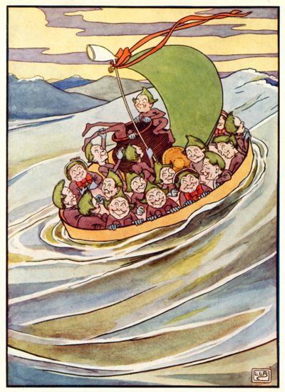 Los Jumblies de Leonard Leslie Brooke