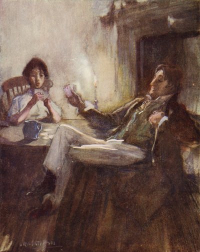 Dick Swiveller y la marquesa de Leonard Raven Hill