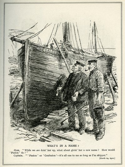 Lloyd George y el barco 