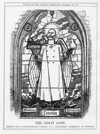 El Gran Gótico, 1914 de Leonard Raven Hill