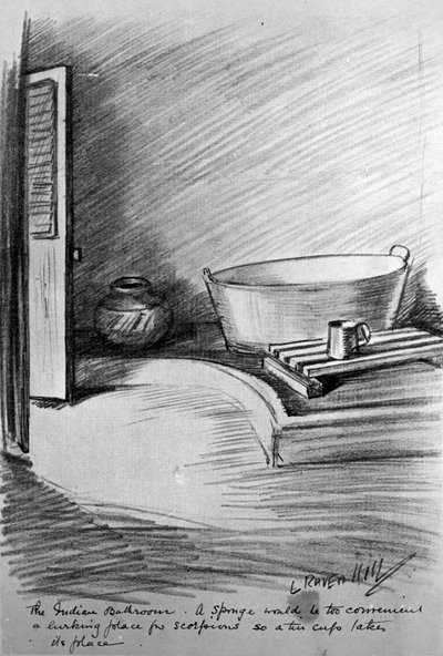 El baño indio de Leonard Raven Hill