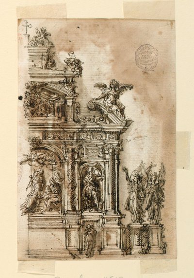 Diseño para un altar de Leonardo Scaglia