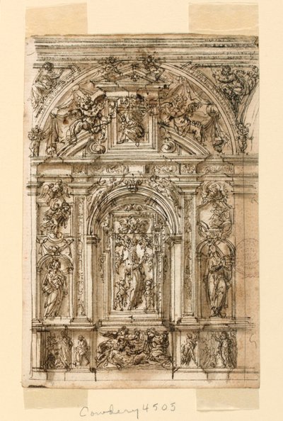 Elevación de un altar de Leonardo Scaglia