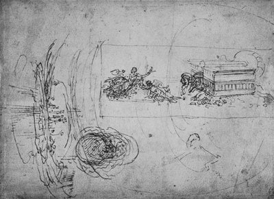 Representación alegórica, c1480 1945 de Leonardo da Vinci