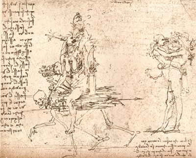 Composición alegórica, c.1472-c.1519 de Leonardo da Vinci