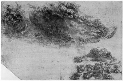 Tormenta apocalíptica, finales del siglo XV o principios del siglo XVI, 1954 de Leonardo da Vinci