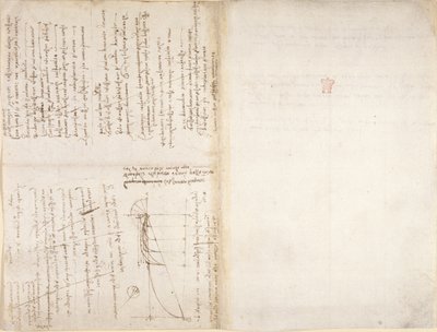 Arundel 263, f.226v, f.229 Notas y diagrama del 