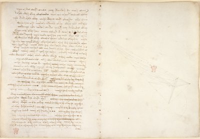 Arundel 263, f.57v, f.46 Notas sobre agua, de 