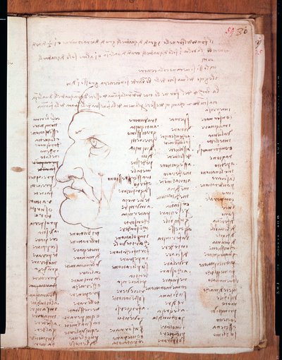 Códice Trivulziano de Leonardo da Vinci - Biblioteca Trivulziana, Milán de Leonardo da Vinci