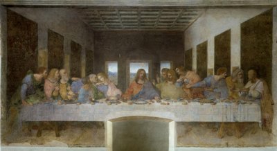 La última cena de Leonardo da Vinci