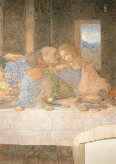 La última cena de Leonardo da Vinci