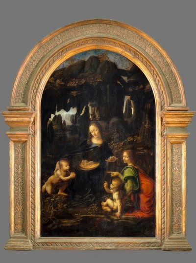 La Virgen de las rocas de Leonardo da Vinci