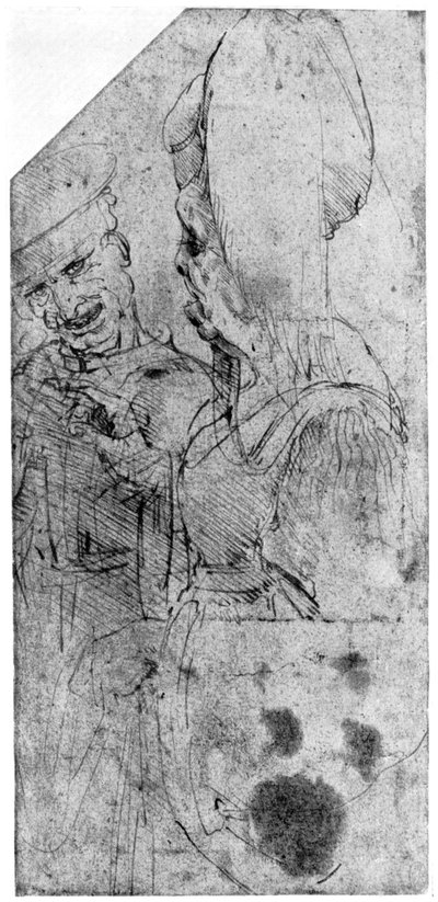 Pareja Grotesca de Leonardo da Vinci