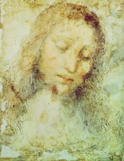 Cabeza de Cristo de Leonardo da Vinci