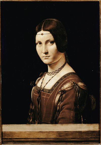 La Belle Ferronniere de Leonardo da Vinci