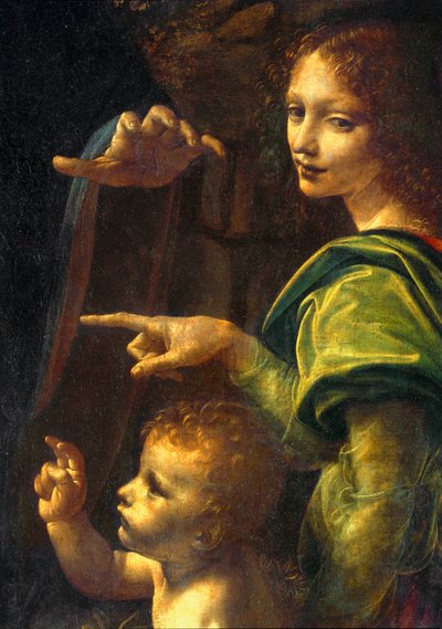 La Vierge aux rochers - La Virgen de las Rocas ... de Leonardo da Vinci