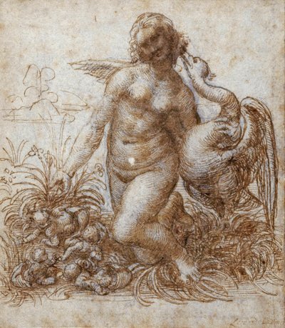 Leda y el cisne de Leonardo da Vinci