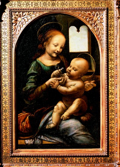 Madonna con una flor, Madonna Benois de Leonardo da Vinci