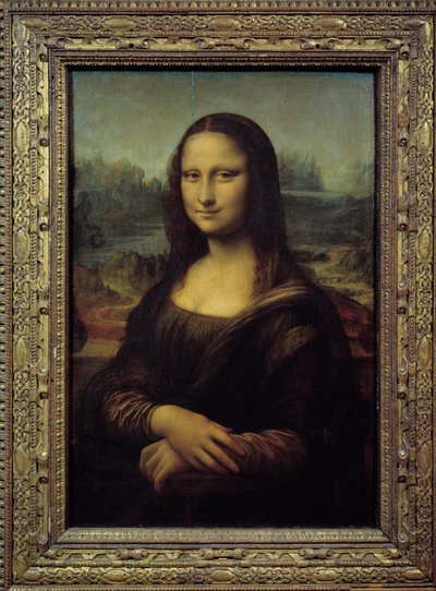 Retrato de Mona Lisa (La Gioconda) de Leonardo da Vinci