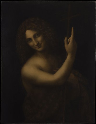 San Juan Bautista, 1513-1516 de Leonardo da Vinci