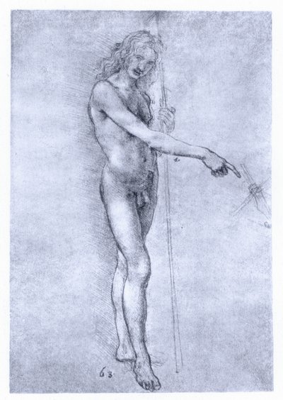 San Juan Bautista, c1478 de Leonardo da Vinci