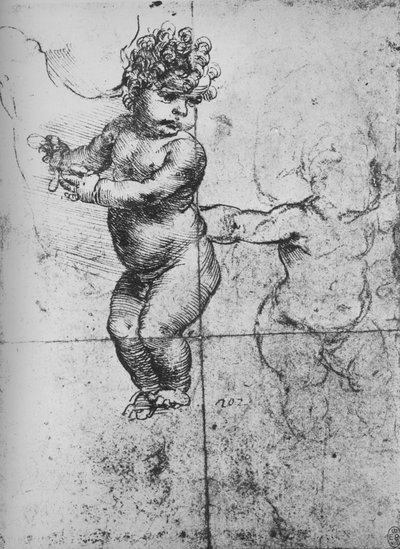 Estudios de infantes de Leonardo da Vinci