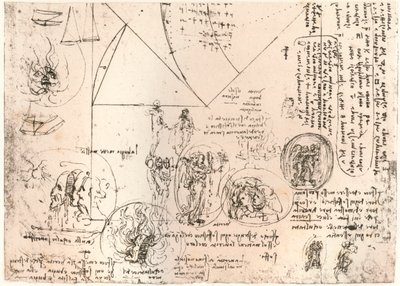 Estudios de emblemas, c1472-c1519 1883 de Leonardo da Vinci