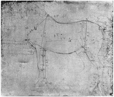 Estudio de un caballo de Leonardo da Vinci