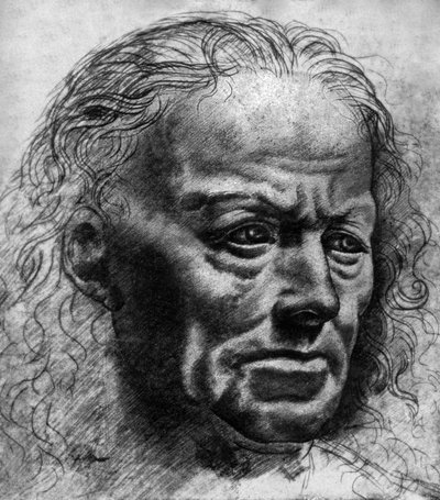 Estudio de expresión de Leonardo da Vinci