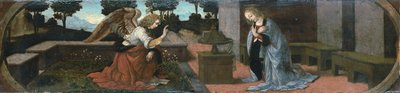 La Anunciación, 1478 de Leonardo da Vinci