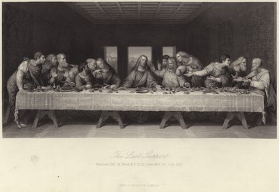 La última cena de Leonardo da Vinci